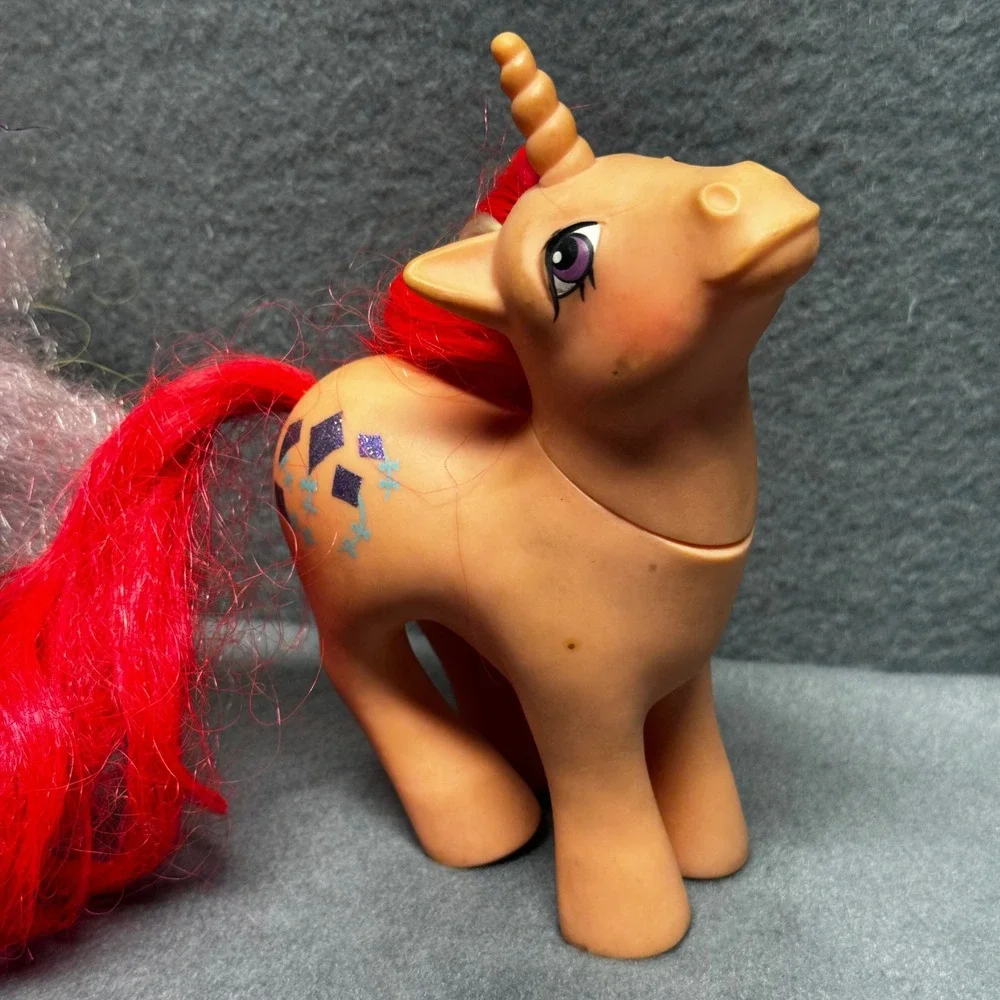 Vintage My Little Pony G1 Lot Hasbro 1984 Gusty &‎ 1987 Princess Pristina Teal